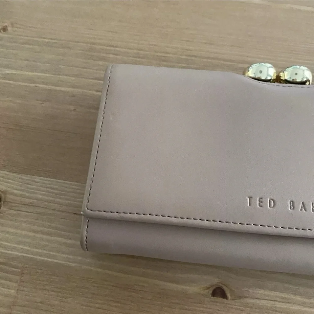 Ted Baker Pink Matinee Wallet with Bobble Kisslock